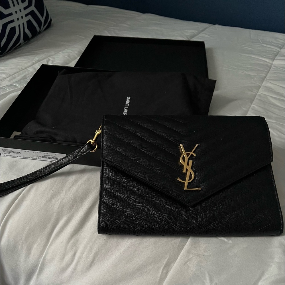 Saint Laurent Wristlet